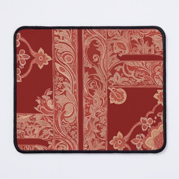Item preview, Red bandana pattern series III designed and sold by Candyredcustoms.