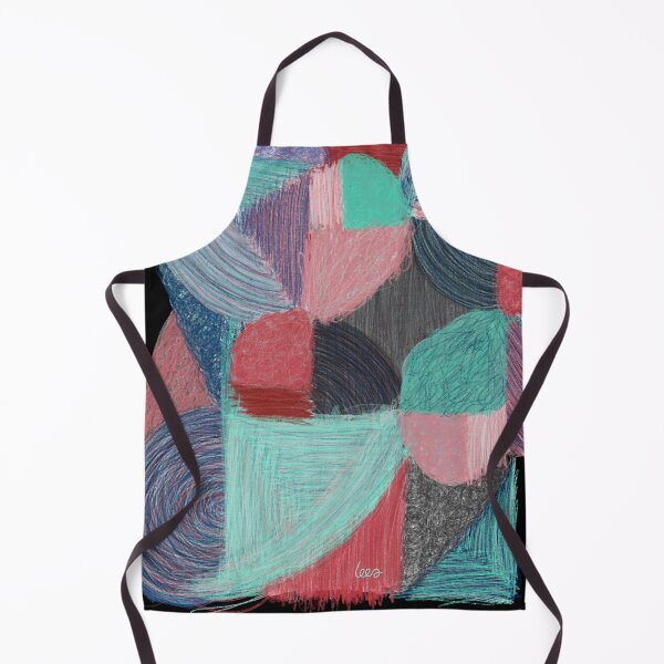 Item preview, Abstract tangram 1 (black background) designed and sold by MentaLee.