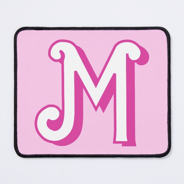 Item preview, Bubble Pink Letter M - Monogram - Initial - Alphabet designed and sold by CreationsbyAny.