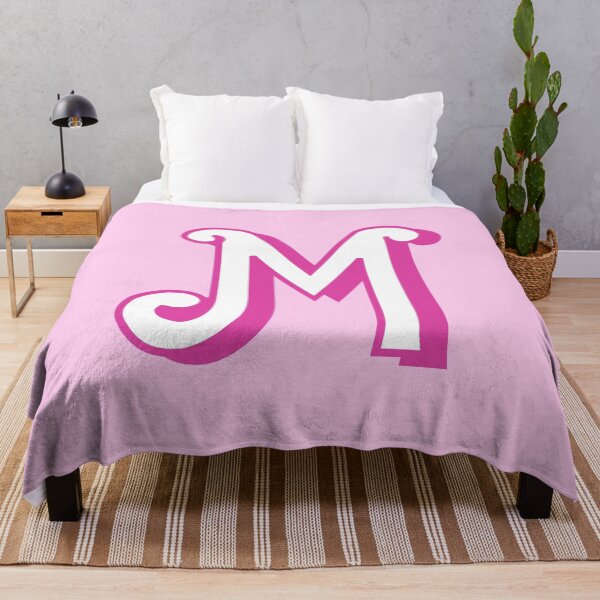 Item preview, Bubble Pink Letter M - Monogram - Initial - Alphabet designed and sold by CreationsbyAny.