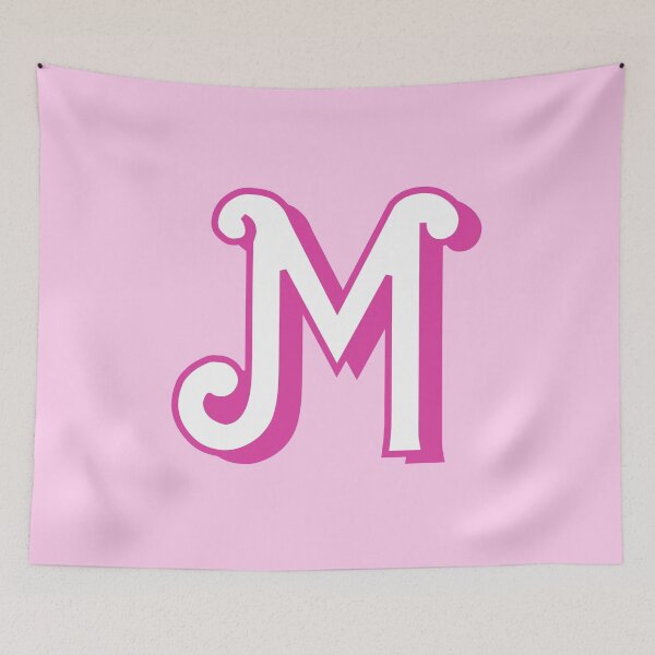 Item preview, Bubble Pink Letter M - Monogram - Initial - Alphabet designed and sold by CreationsbyAny.