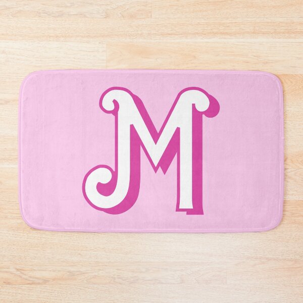 Item preview, Bubble Pink Letter M - Monogram - Initial - Alphabet designed and sold by CreationsbyAny.