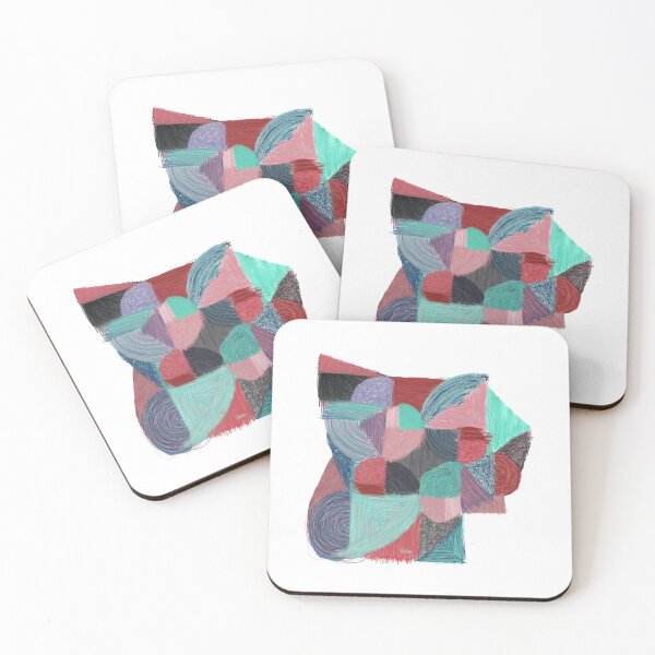 Item preview, Abstract tangram 1 (white background) designed and sold by MentaLee.