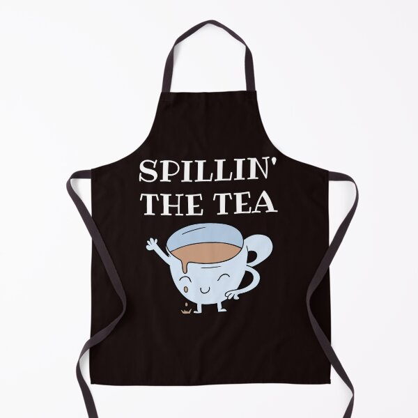 Item preview, Spillin The Tea Drink Talking Funny Gossip Teacup Tea Time designed and sold by MagicSD Designs.