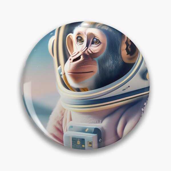 Item preview, Space Monkey Astronaut - Snow Landscape - Universe Explorer designed and sold by monkeybusiness.pt.
