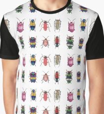 Beetle Specimens Graphic T-Shirt