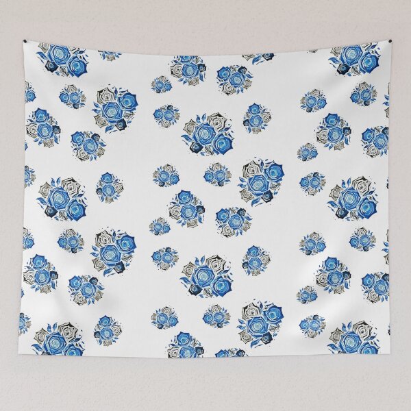 Item preview, Sketched flowers negative designed and sold by FlowerandDesing.