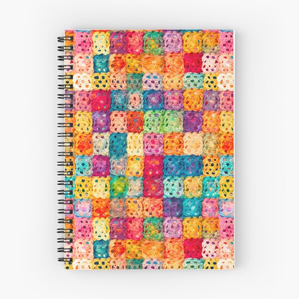 Item preview, Colorful Crochet squares designed and sold by PaperieJennifer.