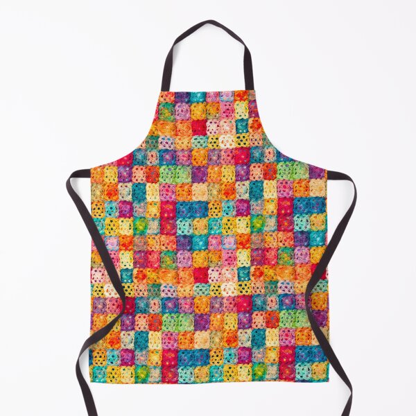 Item preview, Colorful Crochet squares designed and sold by PaperieJennifer.