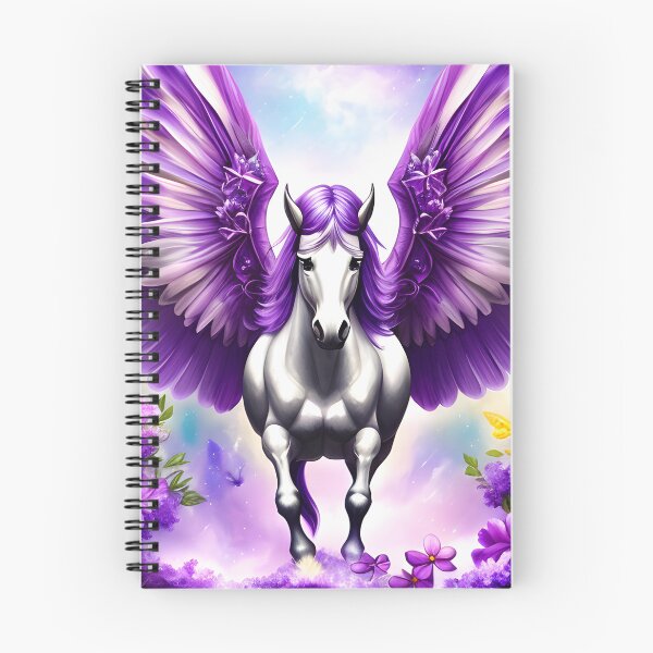 Item preview, Amethyst Dreams: The Flight of Pegasus designed and sold by MystikaCreation.
