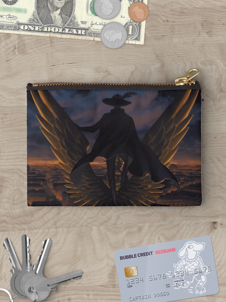 Thumbnail 3 of 4, Zipper Pouch, Paris night designed and sold by nipuni.