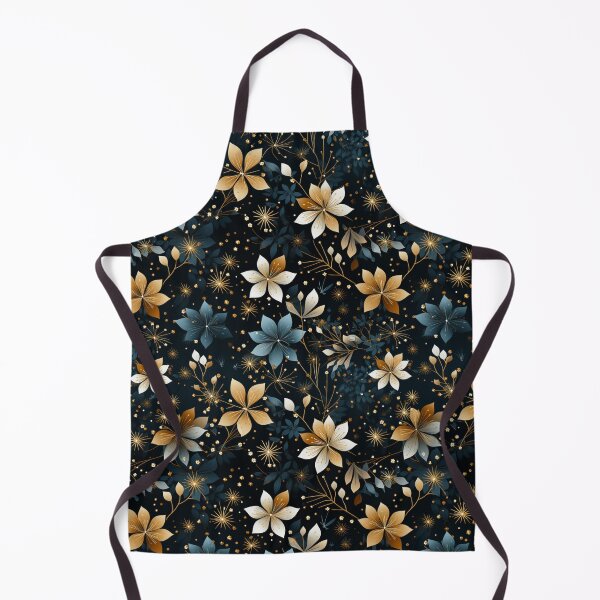 Item preview, Golden Christmas flowers designed and sold by cipoprimo.