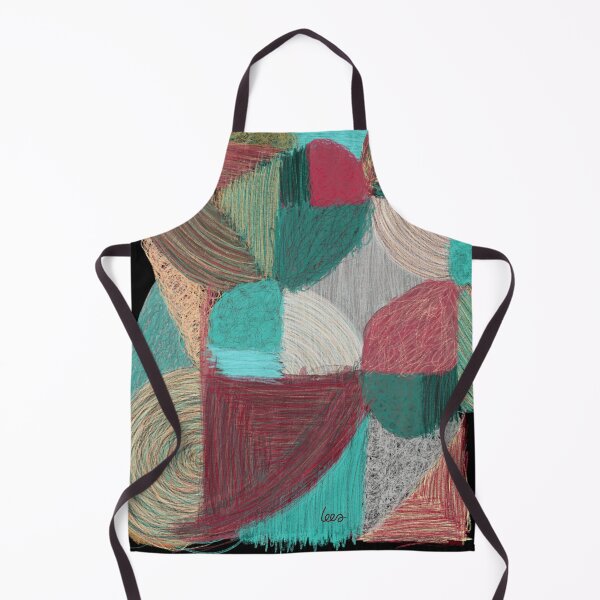 Item preview, Abstract tangram 2 (black background) designed and sold by MentaLee.