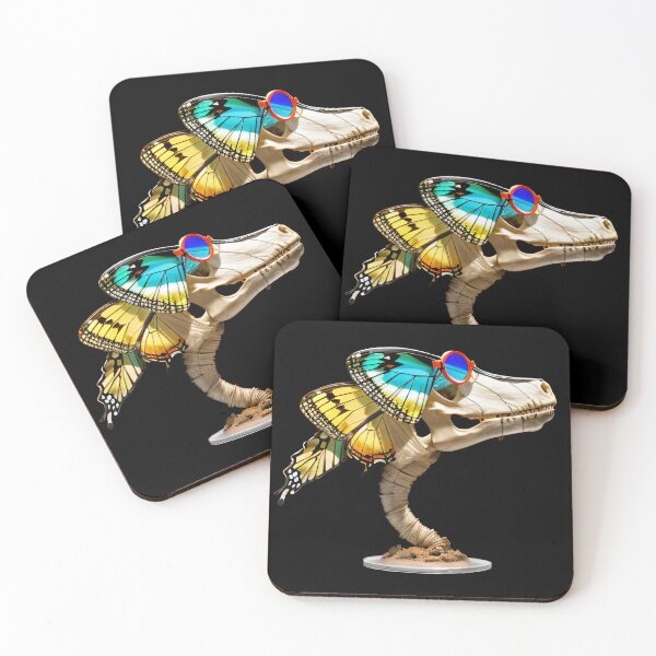 Item preview, Colorful DynoWings - Cool Dino with Super Glasses designed and sold by DjingoDingo.