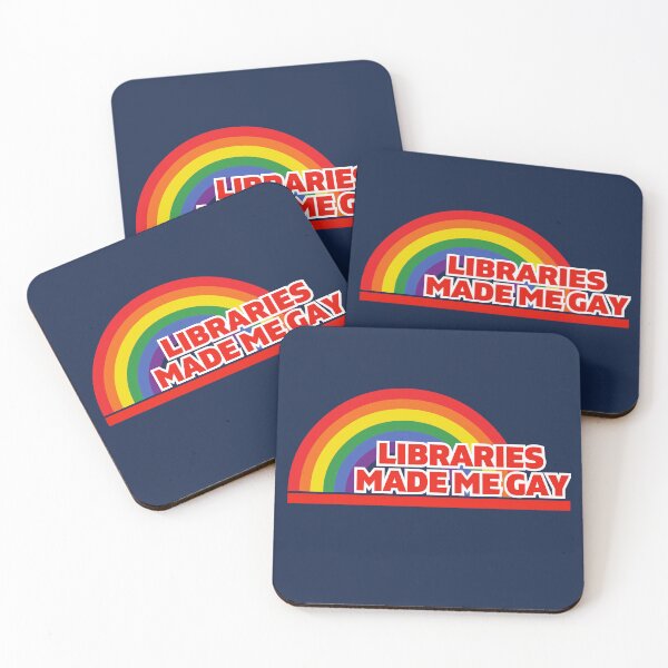 Item preview, Bookish Library Book Lover Libraries made me gay library support anti book ban designed and sold by MyThirdFavorite.