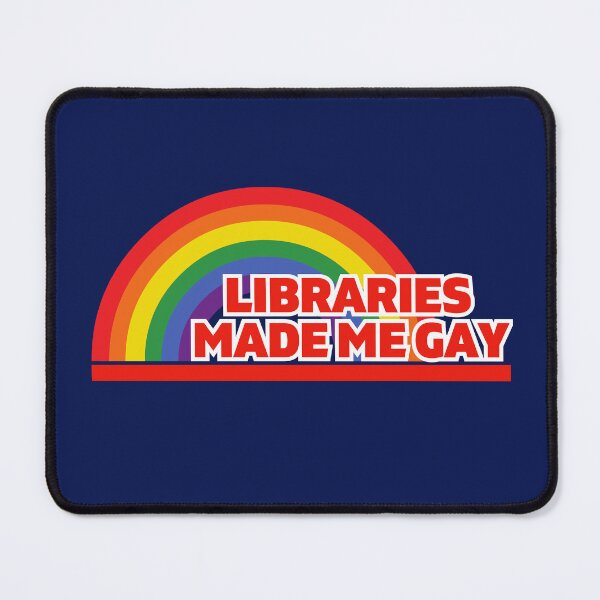 Item preview, Bookish Library Book Lover Libraries made me gay library support anti book ban designed and sold by MyThirdFavorite.