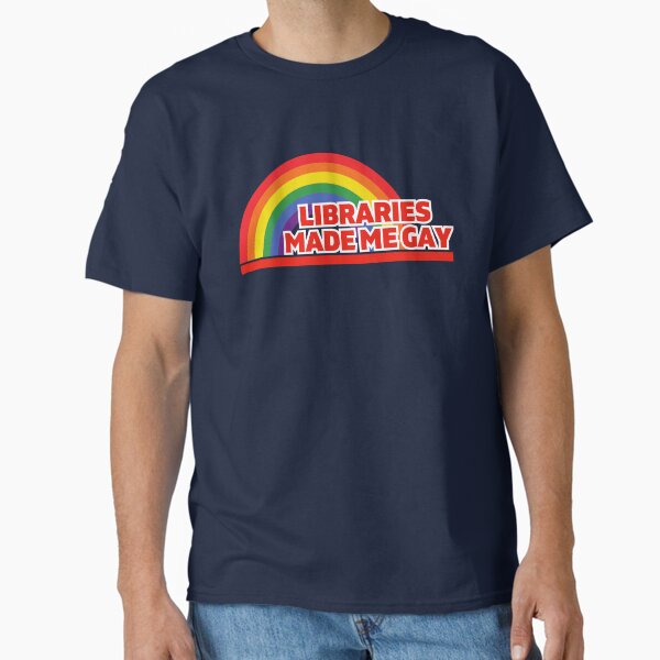 Item preview, Bookish Library Book Lover Libraries made me gay library support anti book ban designed and sold by MyThirdFavorite.