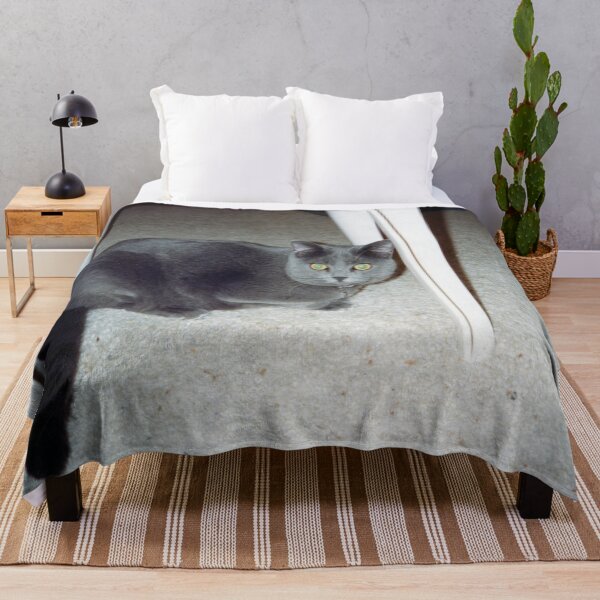Item preview, Vintage Russian Blue Cat designed and sold by BGPickers.