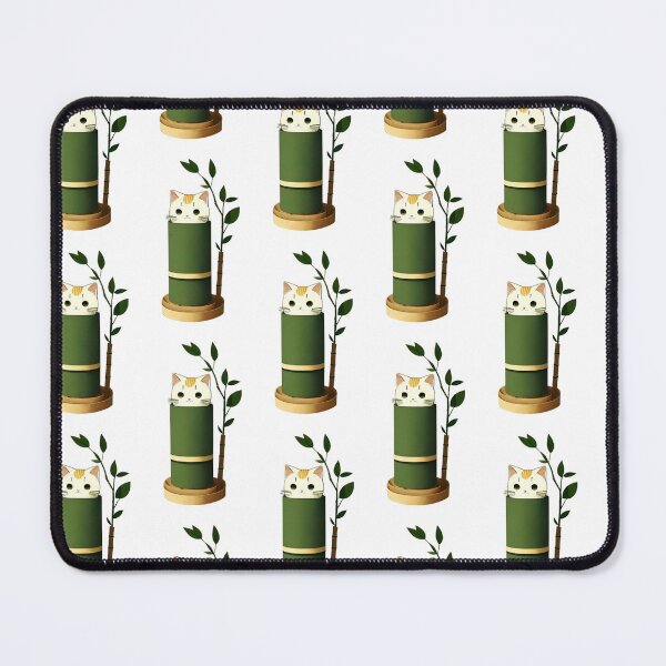 Item preview, Cute Cat in a Bamboo Shoot designed and sold by DanisPokeShop.