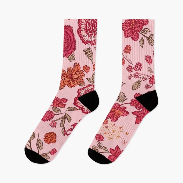 Item preview, Floral composition in red designed and sold by samjretro.