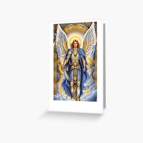Item preview, Archangel Michael A I Protector Angel designed and sold by DeniseFFulmer12.
