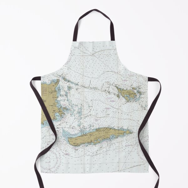 Item preview, Vintage Map of The Virgin Islands Passage (1985) designed and sold by BravuraMedia.