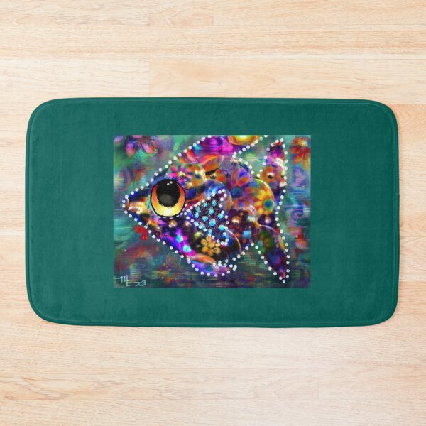 Item preview, Whimsical Tropical Abstract Fish designed and sold by oceanlady65.