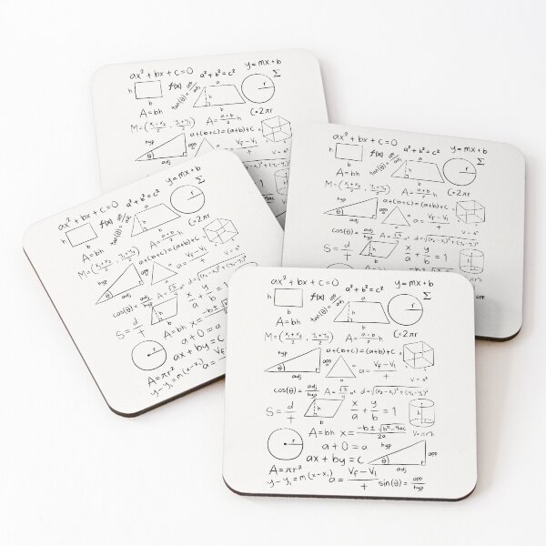 Item preview, Mathematics Formulas designed and sold by Bonicrazypeople.