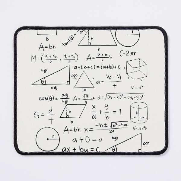 Item preview, Mathematics Formulas designed and sold by Bonicrazypeople.