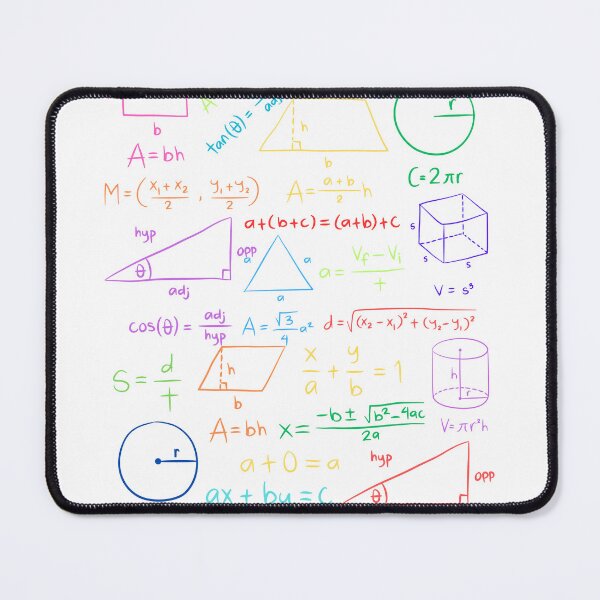 Item preview, Mathematics Formulas designed and sold by Bonicrazypeople.