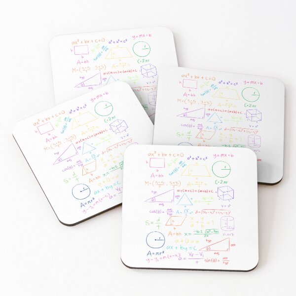 Item preview, Mathematics Formulas designed and sold by Bonicrazypeople.