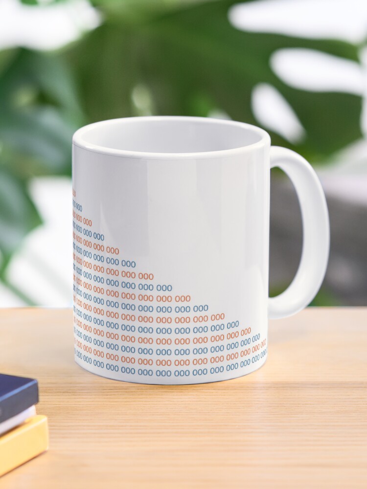 Thumbnail 1 of 6, Coffee Mug, Large Numbers Study Mug designed and sold by ApplicVision.