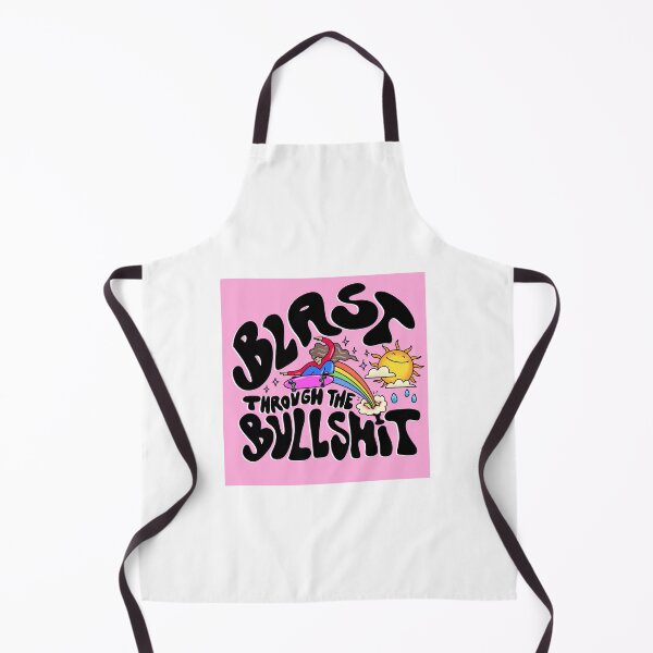 Item preview, Blast through the bullshit motivational poster designed and sold by Crafty Nut.