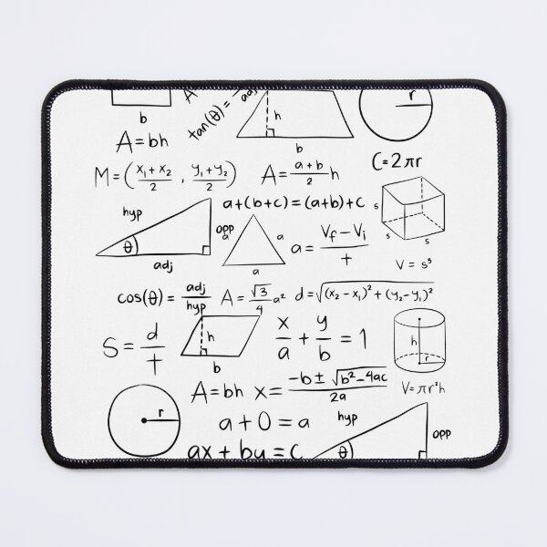 Item preview, Mathematics Formulas designed and sold by Bonicrazypeople.
