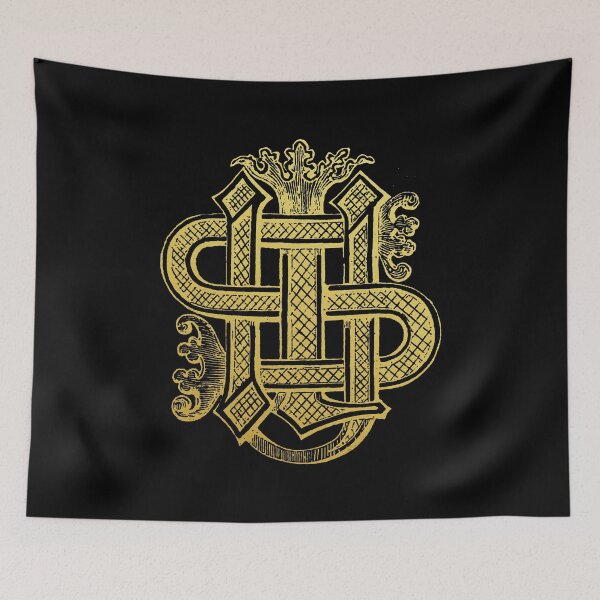Item preview, Vintage Victorian IHS Christogram designed and sold by Pixelchicken.