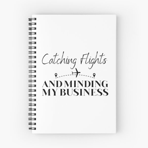 Item preview, Catching Flights And Minding My Business designed and sold by CutiDesign.