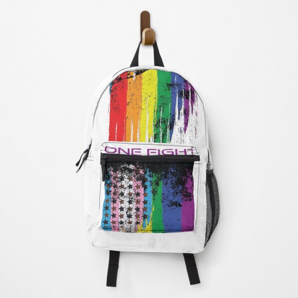 Item preview, One Fight - LGBTQIA+ Pride designed and sold by KenTheLancer.