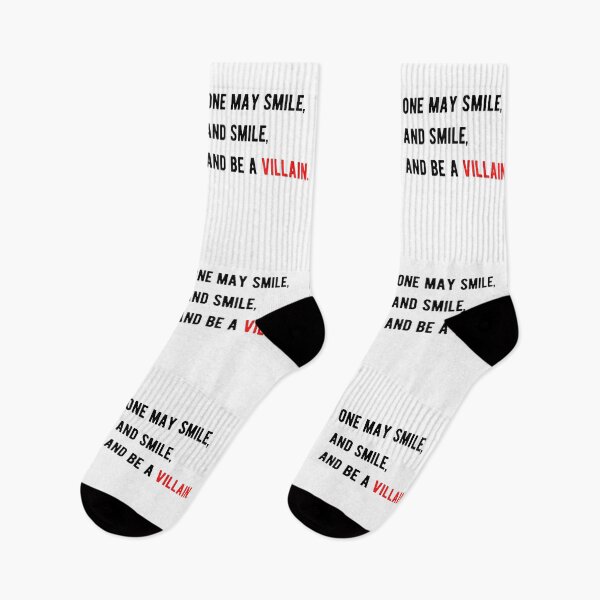 Item preview, Shakespeare Quote From Hamlet - One may smile, and smile, and be a villain. designed and sold by violet-hope.