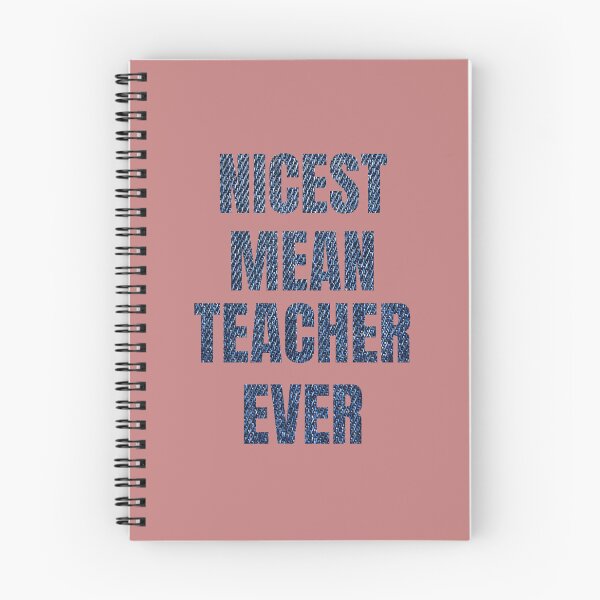 Item preview, nicest mean teacher ever designed and sold by artprintschabab.