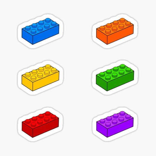 Lego stickers hot sale and decals