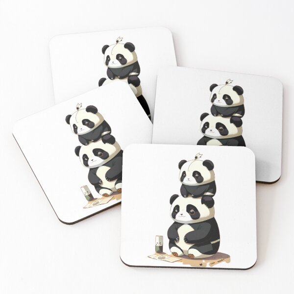 Item preview, Cute Small Panda on top of Big Panda designed and sold by DanisPokeShop.