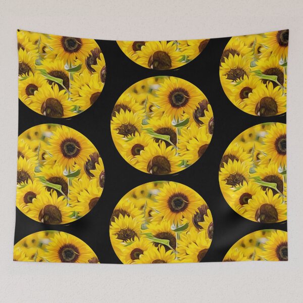 Item preview, Painted sunflowers symbol designed and sold by FlowerandDesing.