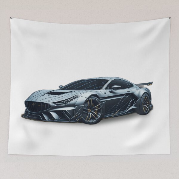 Item preview, Aerodynamic Elegance: Sports Car Illustration designed and sold by ProductArtistry.