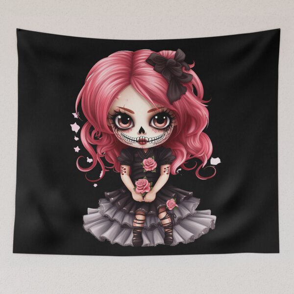 Item preview, Dia de Los Muertos Girl designed and sold by StudioRedKoala.