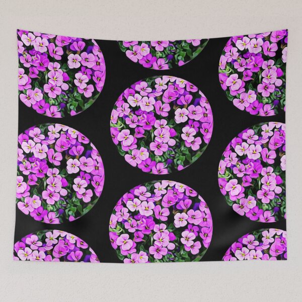 Item preview, Painted pink painted flowers symbol designed and sold by FlowerandDesing.