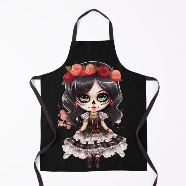 Artikelvorschau, Dia de Los Muertos Mädchen entworfen und verkauft von StudioRedKoala.