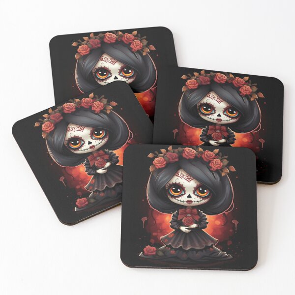 Item preview, Dia de Los Muertos Girl designed and sold by StudioRedKoala.