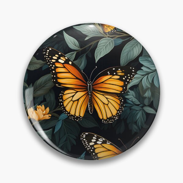 Artikelvorschau, Monarchfalter Aquarell 5 entworfen und verkauft von DigitalPatternx.