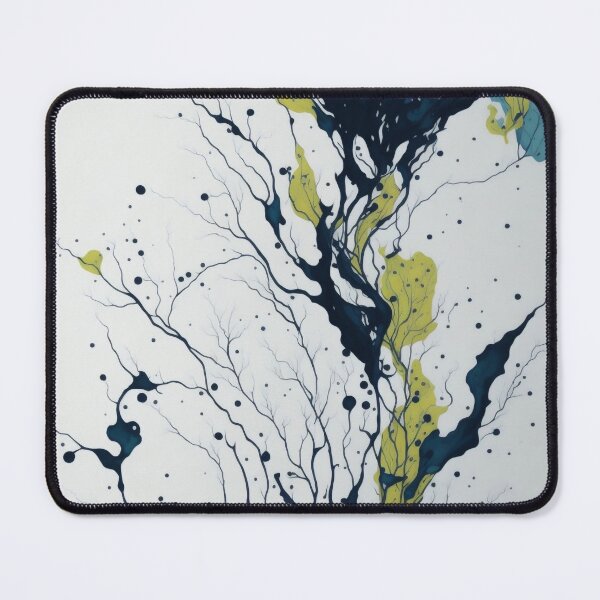 Item preview, blue-black abstraction with paint  designed and sold by jkrphoto.