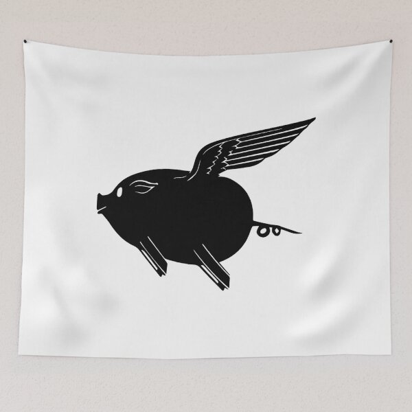 Item preview, Flying P-Car Black Pig 	 	 designed and sold by warwnevsr62.